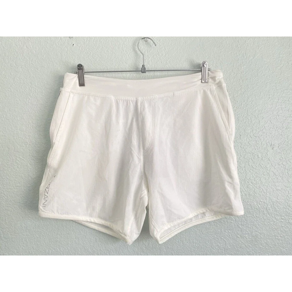 NWT Vorzani Triton Hybrid Athletic Shorts White Men’s Medium Tennis Golf